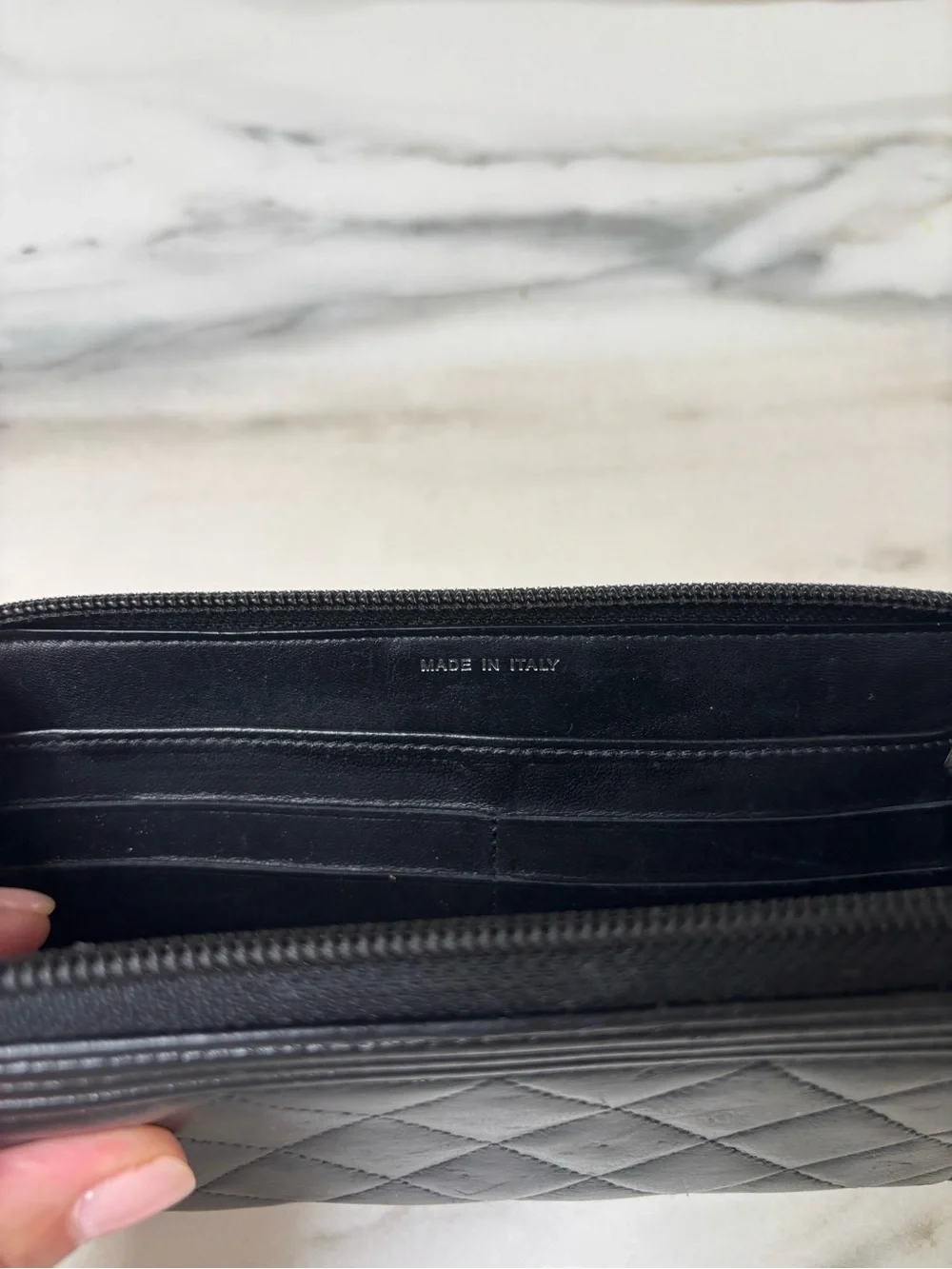 CHANEL genuine quilted